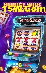 Jackpots e promoções na 55B Bet